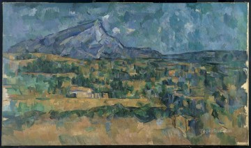  Cezanne Oil Painting - Mont Sainte Victoire 3 Paul Cezanne